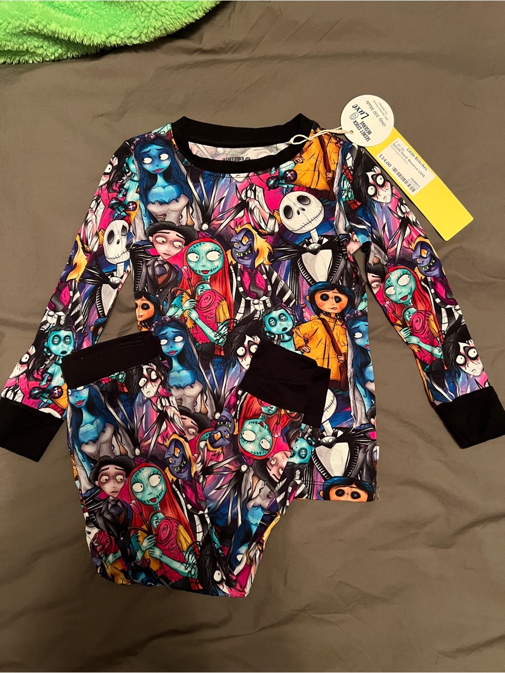 Tim Burton Skellington & Friends Bamboo Pj Set